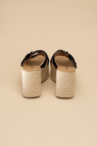 Manta Espadrille Platform Slides - SwagglyLife Home & Fashion