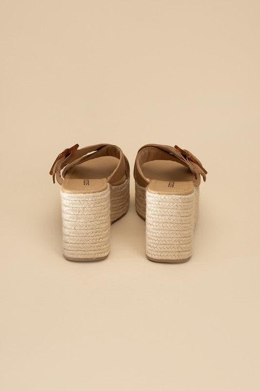 Manta Espadrille Platform Slides - SwagglyLife Home & Fashion