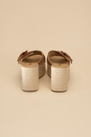 Manta Espadrille Platform Slides - SwagglyLife Home & Fashion
