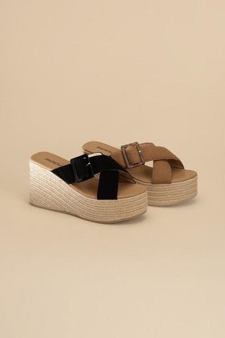 Manta Espadrille Platform Slides - SwagglyLife Home & Fashion