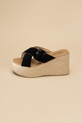 Manta Espadrille Platform Slides - SwagglyLife Home & Fashion