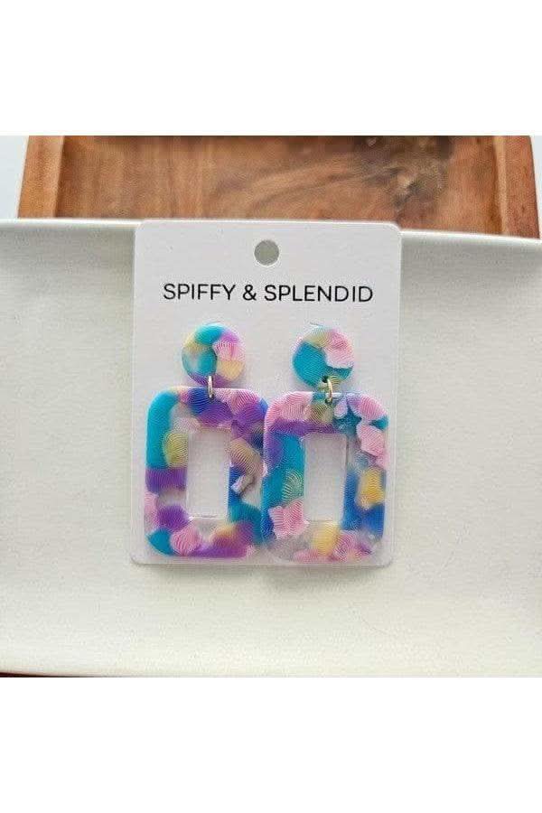 Margot Earrings - Watercolor - SwagglyLife Home & Fashion