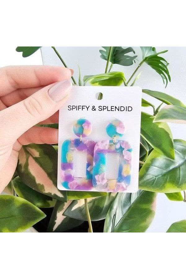 Margot Earrings - Watercolor - SwagglyLife Home & Fashion