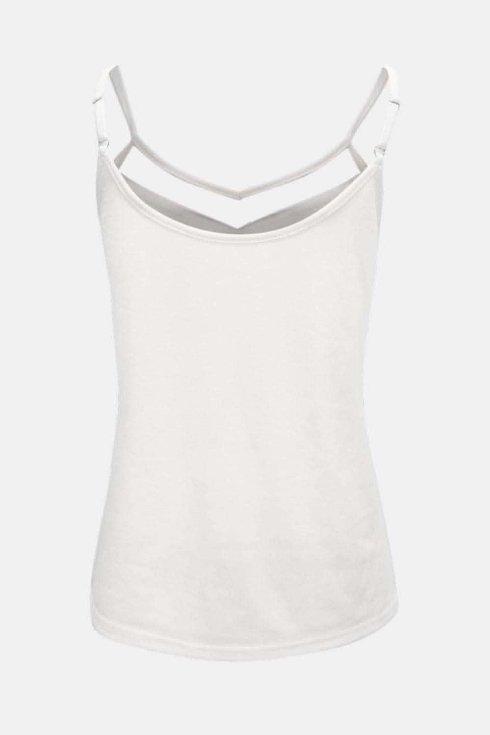 Mary V-Neck Spaghetti Strap Cami - SwagglyLife Home & Fashion