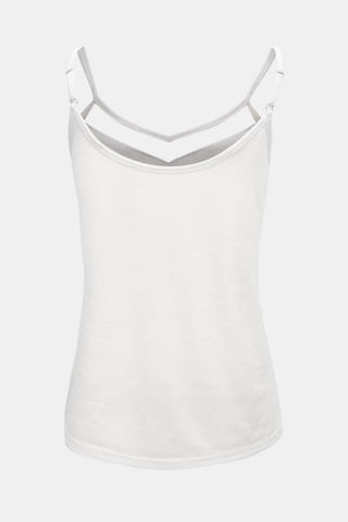 Mary V-Neck Spaghetti Strap Cami - SwagglyLife Home & Fashion
