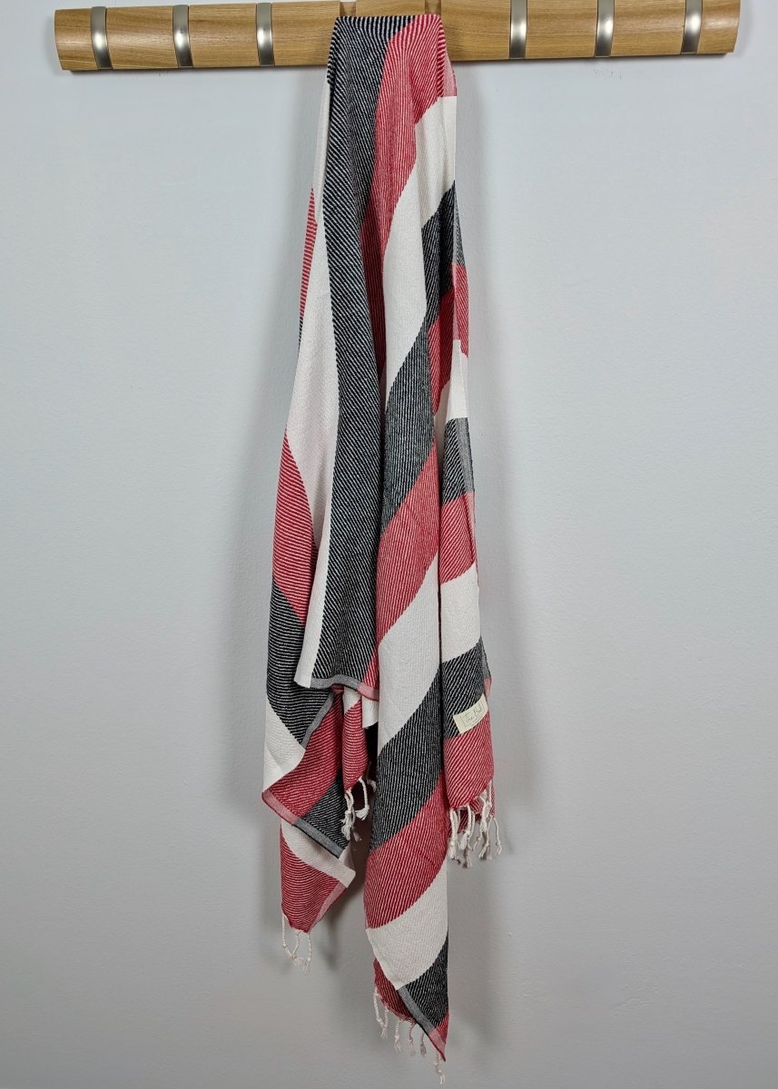 Mesa Towel - Oversized, Quick-Drying, 100% Cotton Beach Towel with Bold Stripes in - Beach Towel photo