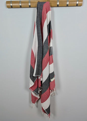 Mesa Towel - Oversized, Quick-Drying, 100% Cotton Beach Towel with Bold Stripes in - Beach Towel photo