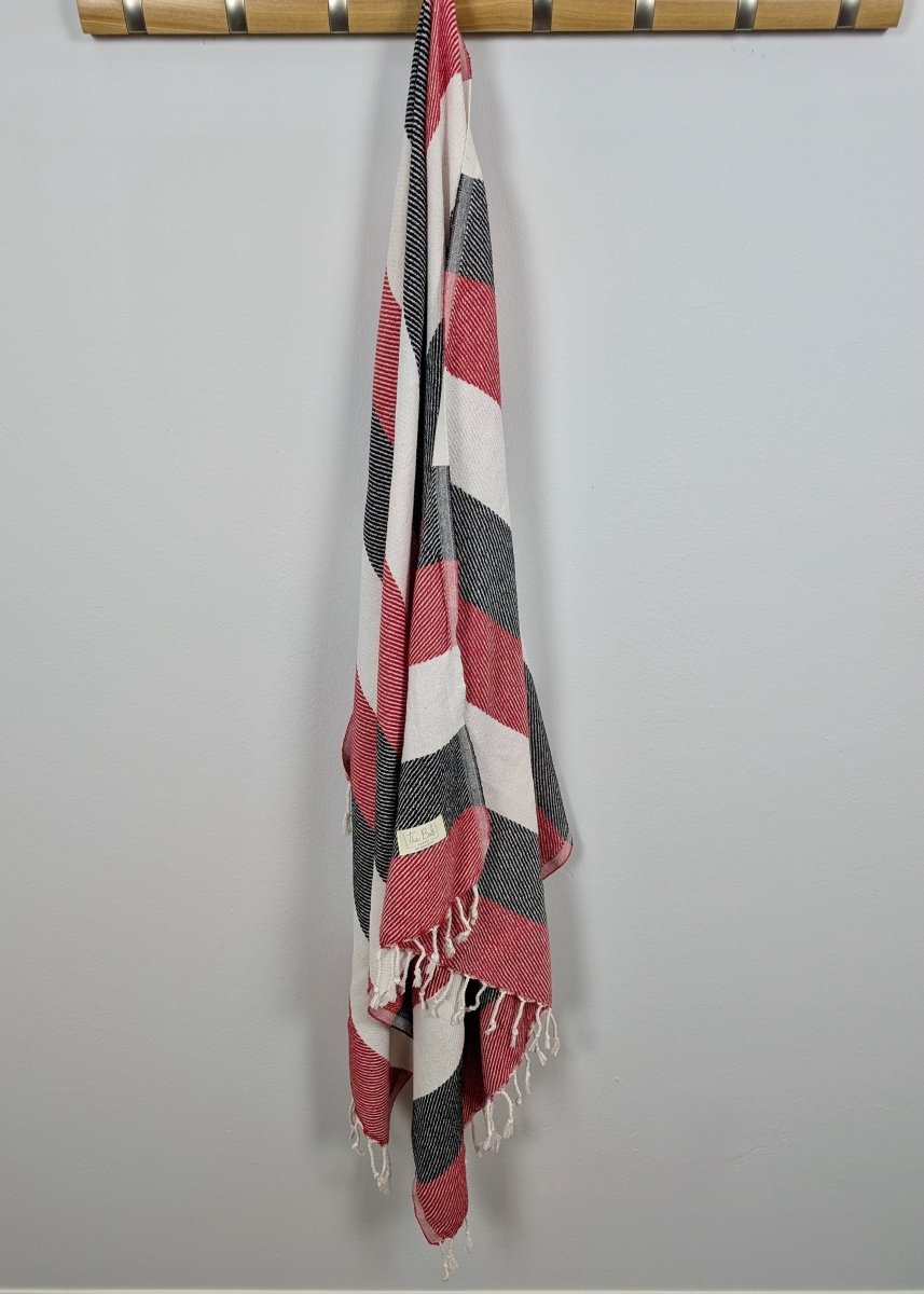 Mesa Towel - Oversized, Quick-Drying, 100% Cotton Beach Towel with Bold Stripes in - Beach Towel photo