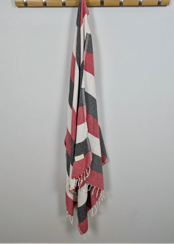 Mesa Towel - Oversized, Quick-Drying, 100% Cotton Beach Towel with Bold Stripes in - Beach Towel photo