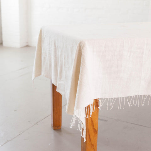 Riviera Cotton Tablecloth in - Tablecloths photo