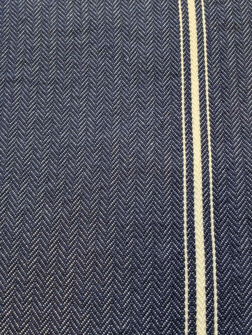 Midnight Stripe Bedspread - Elegant, Breathable & Timeless Turkish Cotton
