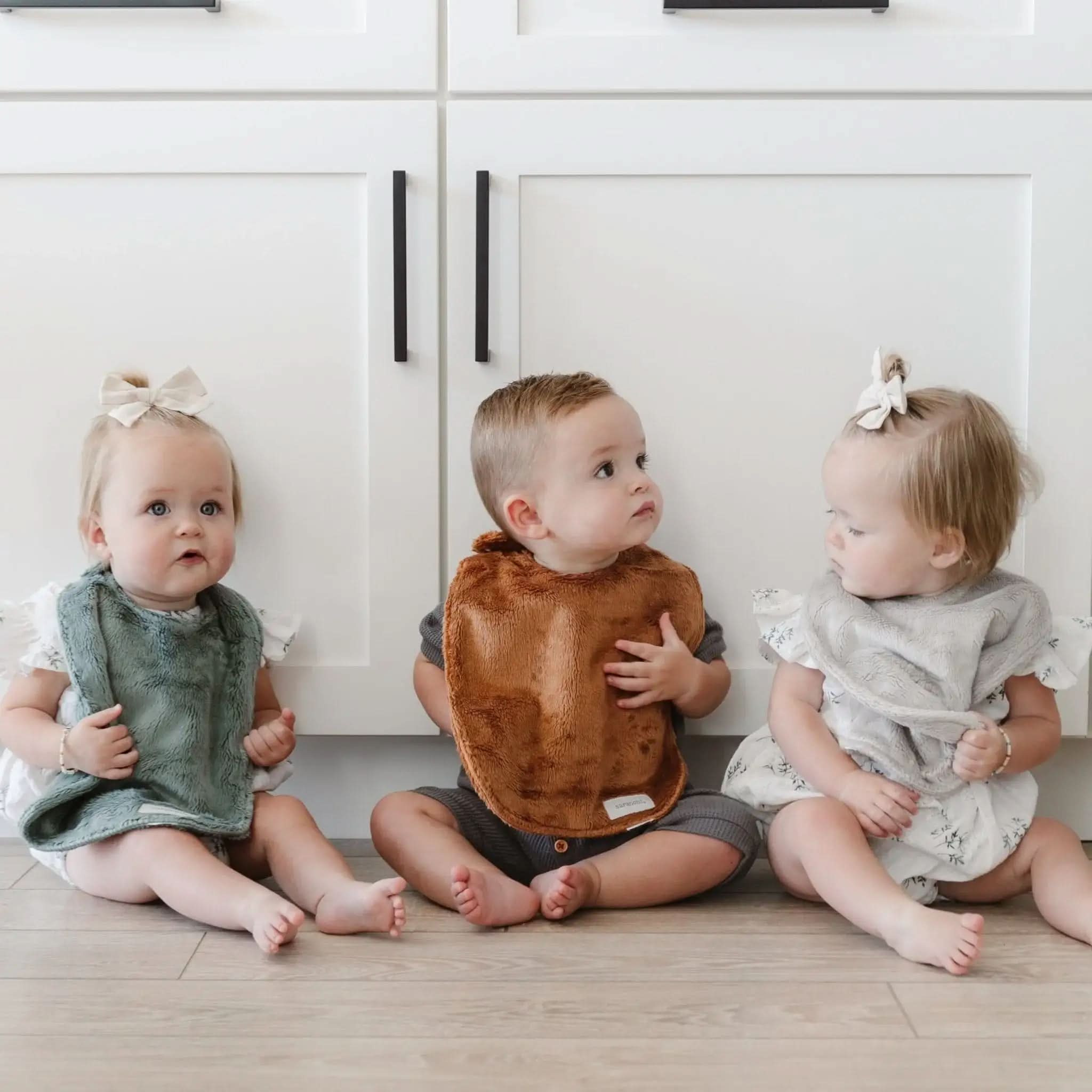 Saranoni Minky Bibs 3-PACK