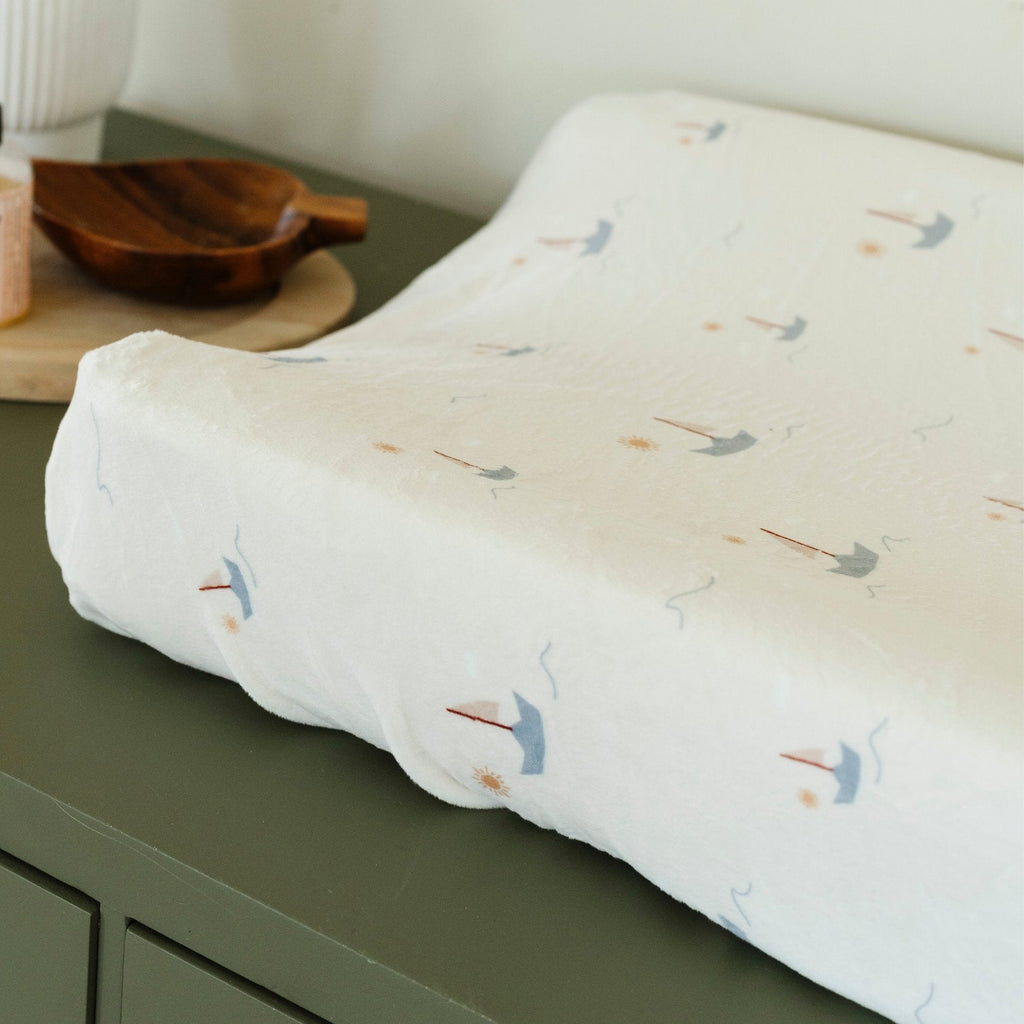 Saranoni Minky Stretch Luxe Changing Covers in - photo