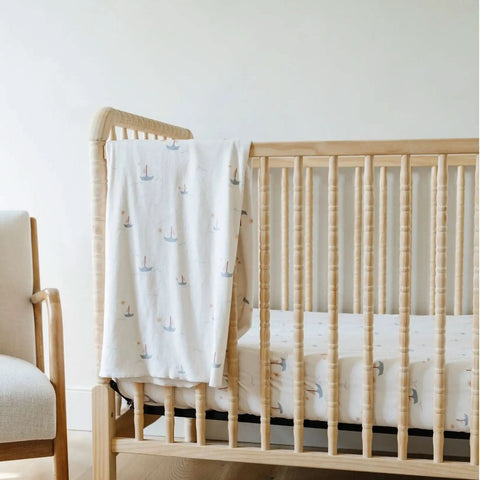Saranoni Minky Stretch Luxe Crib Sheets