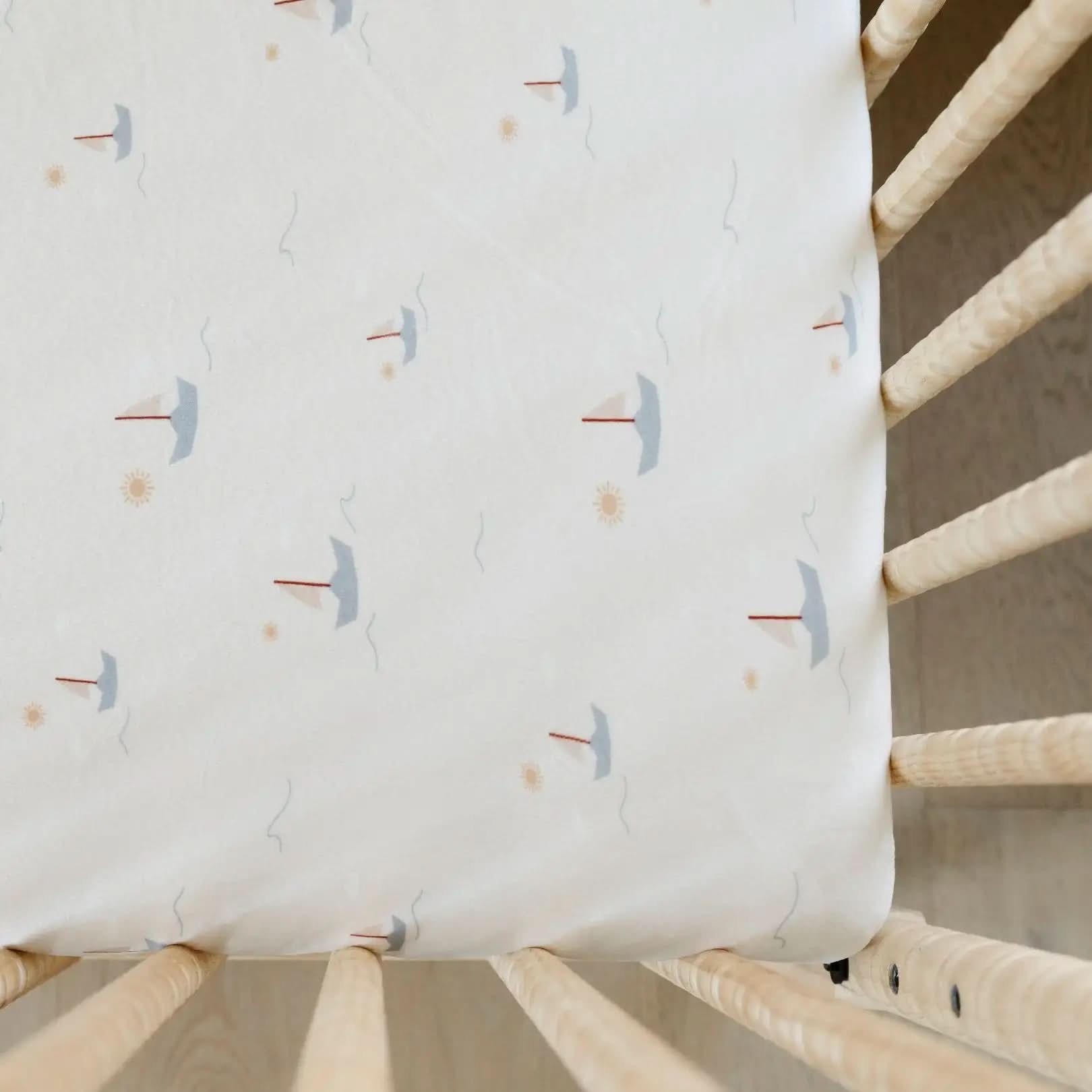 Saranoni Minky Stretch Luxe Crib Sheets