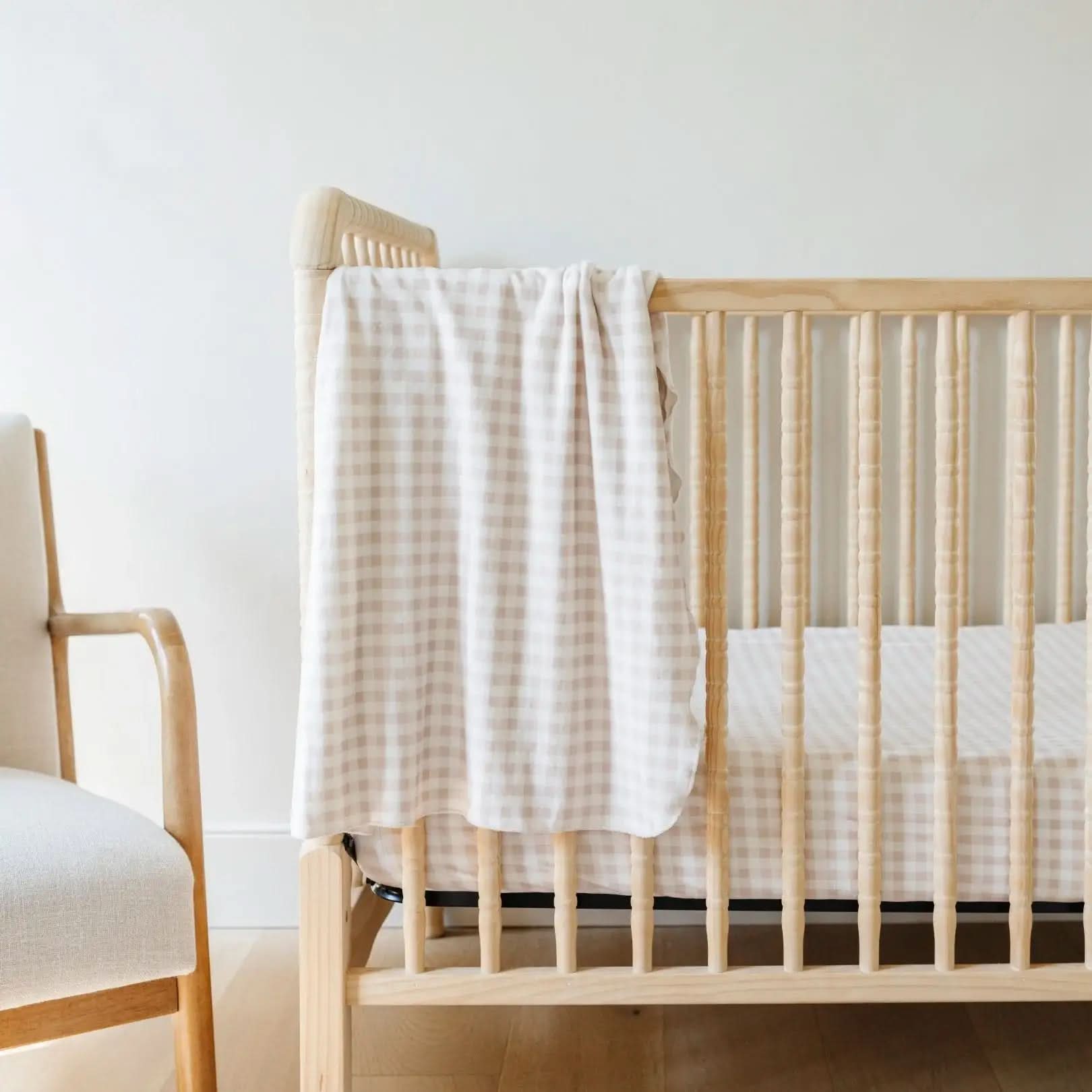Saranoni Minky Stretch Luxe Crib Sheets