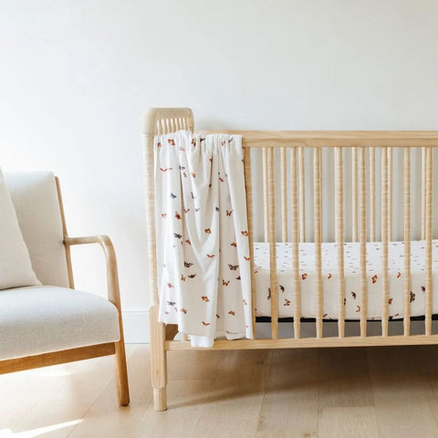 Saranoni Minky Stretch Luxe Crib Sheets