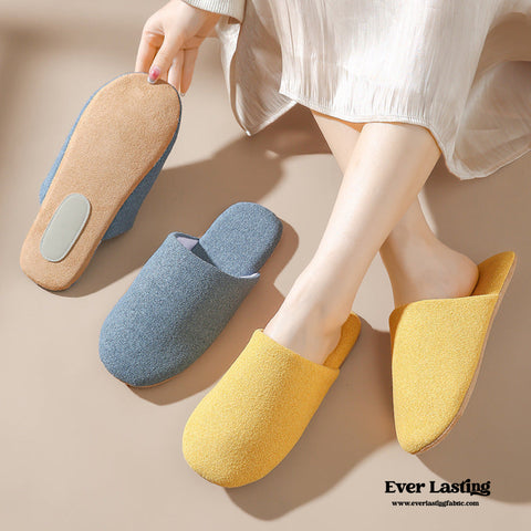 Ever Lasting Modern House Slipper / White