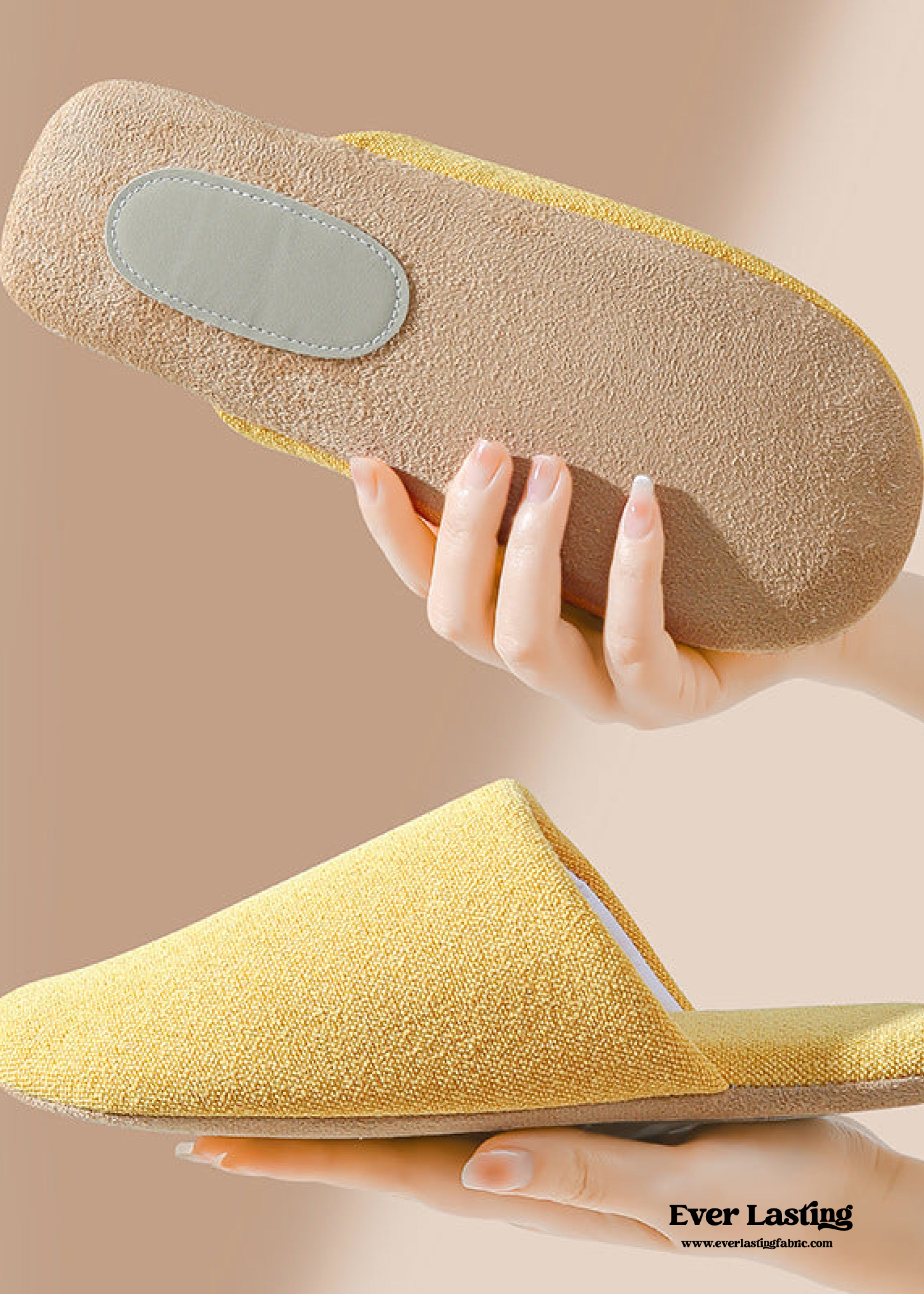 Ever Lasting Modern House Slipper / White