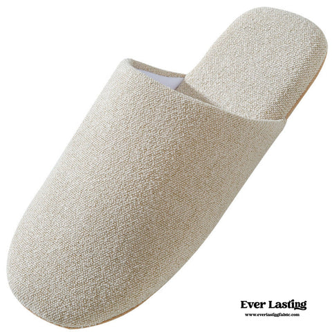 Ever Lasting Modern House Slipper / White