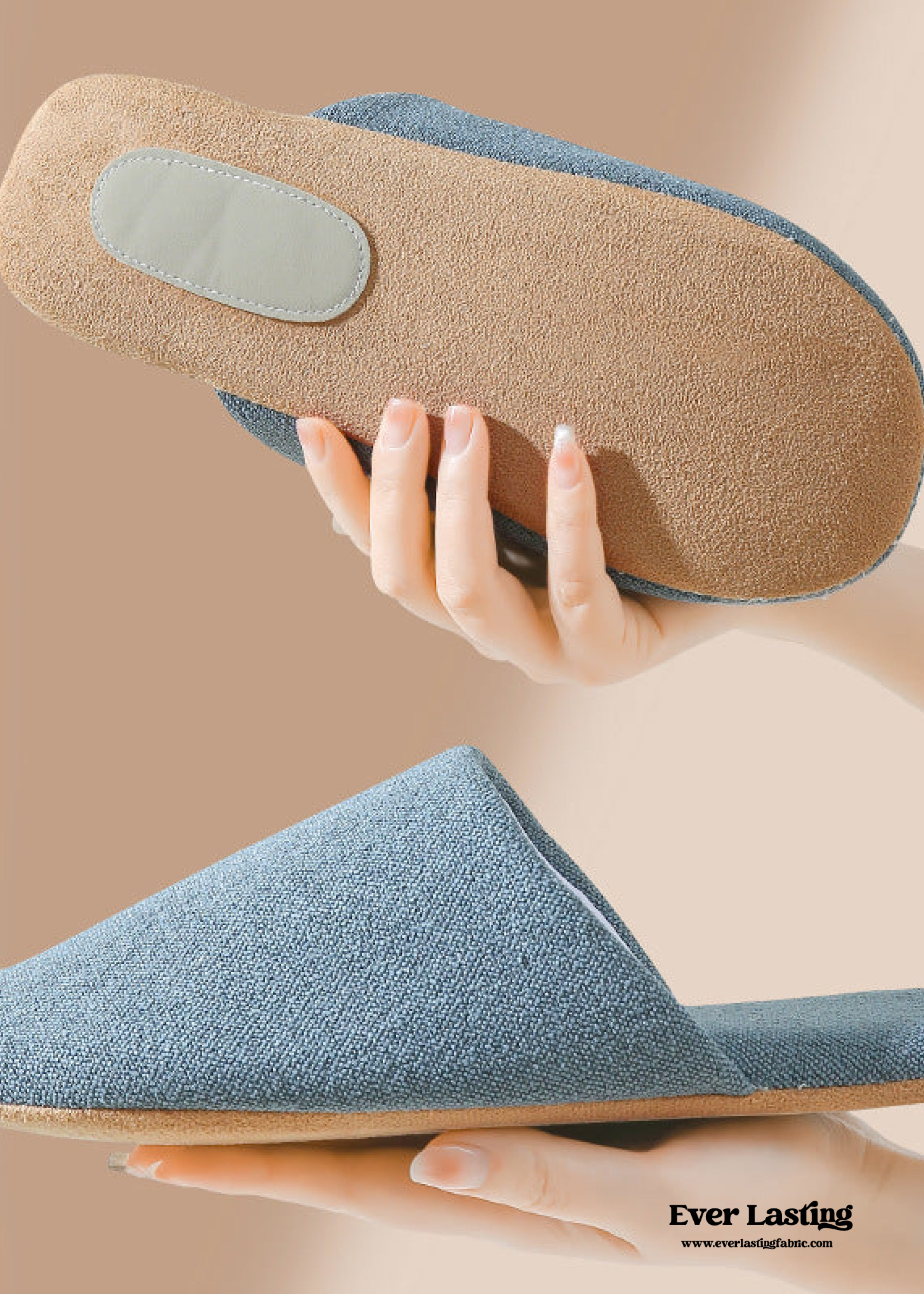 Ever Lasting Modern House Slipper / White