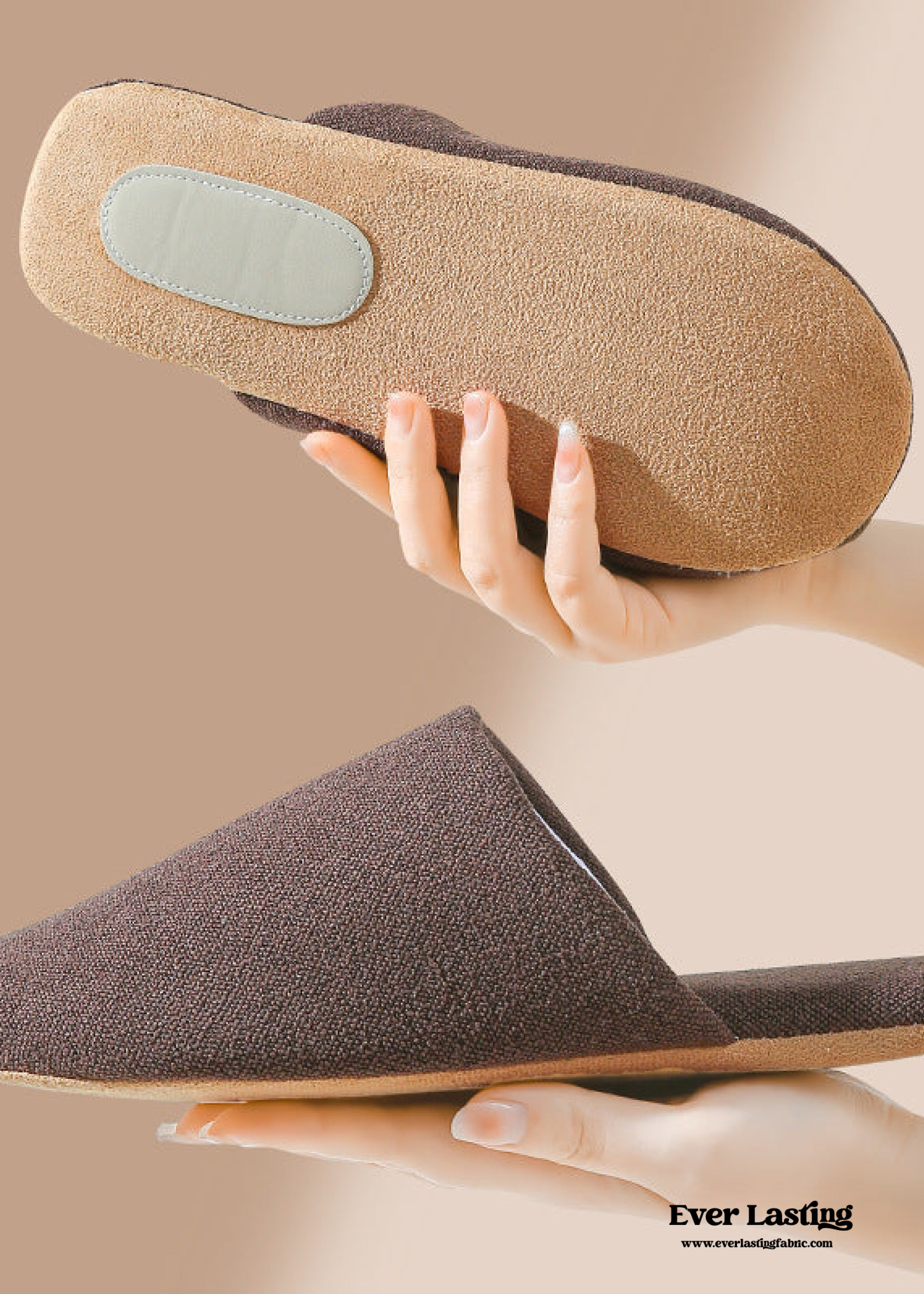Ever Lasting Modern House Slipper / White