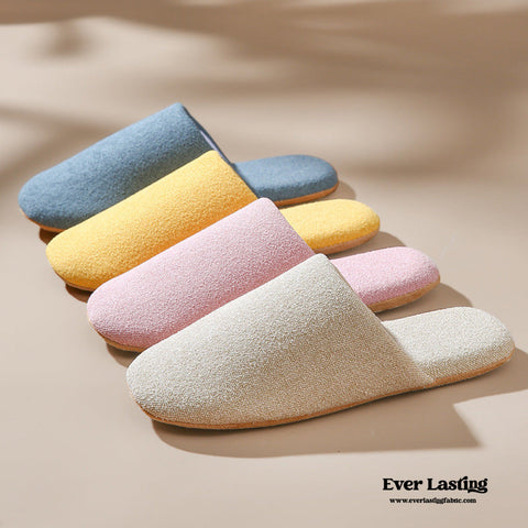 Ever Lasting Modern House Slipper / White