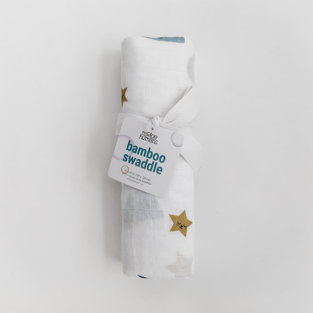 Moon and stars bamboo swaddle in - Swaddle photo