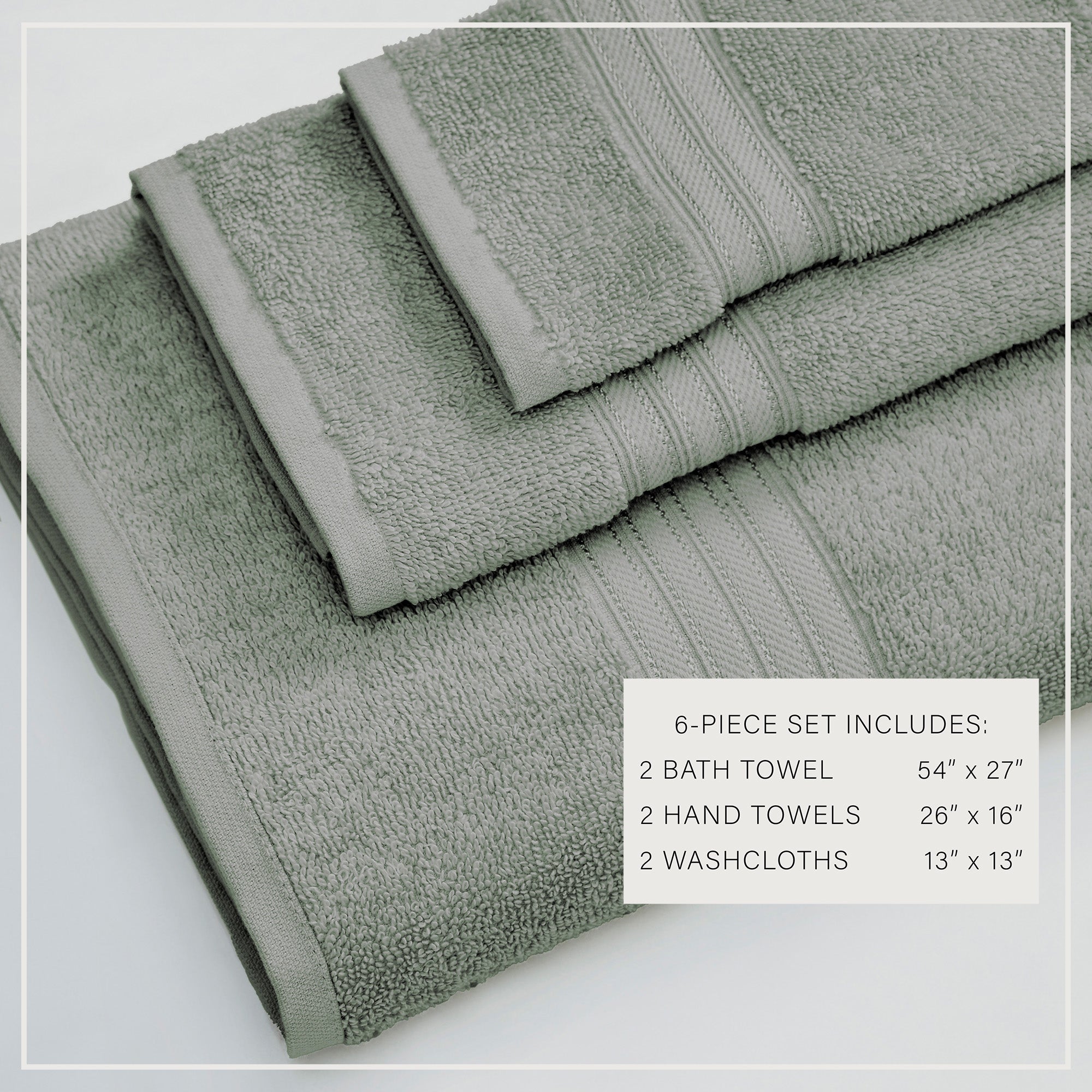 Cotton Terry Bath Towel Set - Cooper Collection in - photo