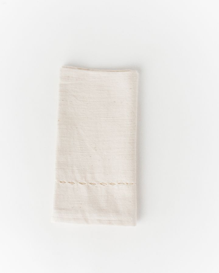 Pulled Cotton Napkins in Natural - Cloth Napkins photo