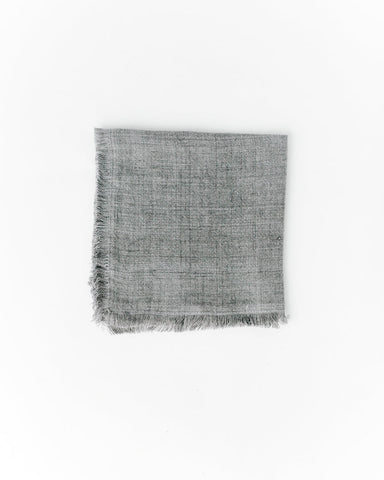 Stone Washed Linen Cocktail Napkin in Oyster Single - Cloth Napkins photo