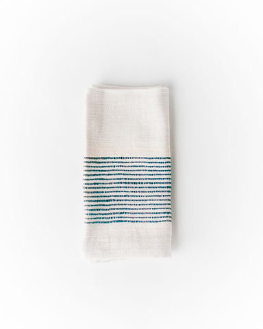 Riviera Cotton Napkins in Navy Set of 2 - Cloth Napkins photo
