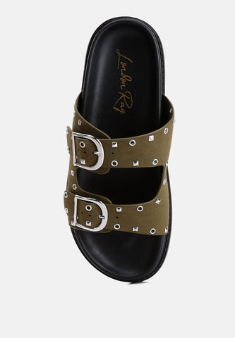 London Rag Natalya Lenny Embellished Sandals in - Flats photo