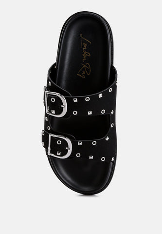 London Rag Natalya Lenny Embellished Sandals in - Flats photo
