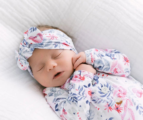 Newborn Outfit, Baby Outfit, Baby Girl Coming Home Outfit - Bloom in - Onesies photo