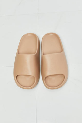NOOK JOI In My Comfort Zone Slides in Beige - SwagglyLife Home & Fashion