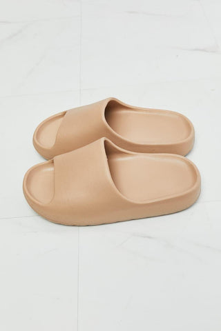 NOOK JOI In My Comfort Zone Slides in Beige - SwagglyLife Home & Fashion