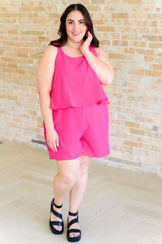 Not Like Us Tiered Romper in - Jumpsuits & Rompers photo
