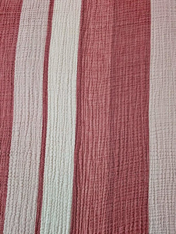 Nova Collection Bedspreads – Wide Stripe Design, Organic Turkish Cotton, Queen/King Sizes