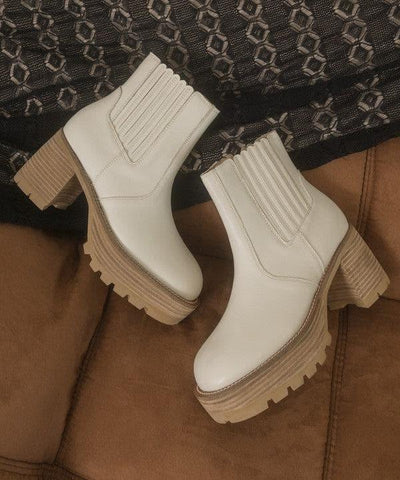 OASIS SOCIETY Aubrey - Platform Paneled Boots, 2 Colors - SwagglyLife Home & Fashion