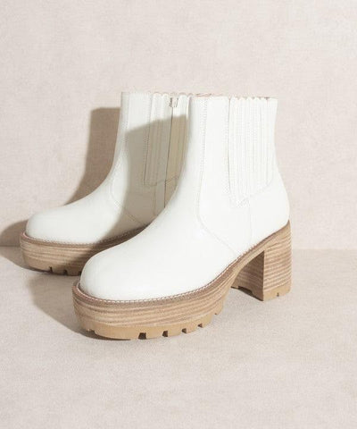 OASIS SOCIETY Aubrey - Platform Paneled Boots, 2 Colors - SwagglyLife Home & Fashion