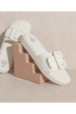 OASIS SOCIETY Daisy - Single Buckle Slide - SwagglyLife Home & Fashion