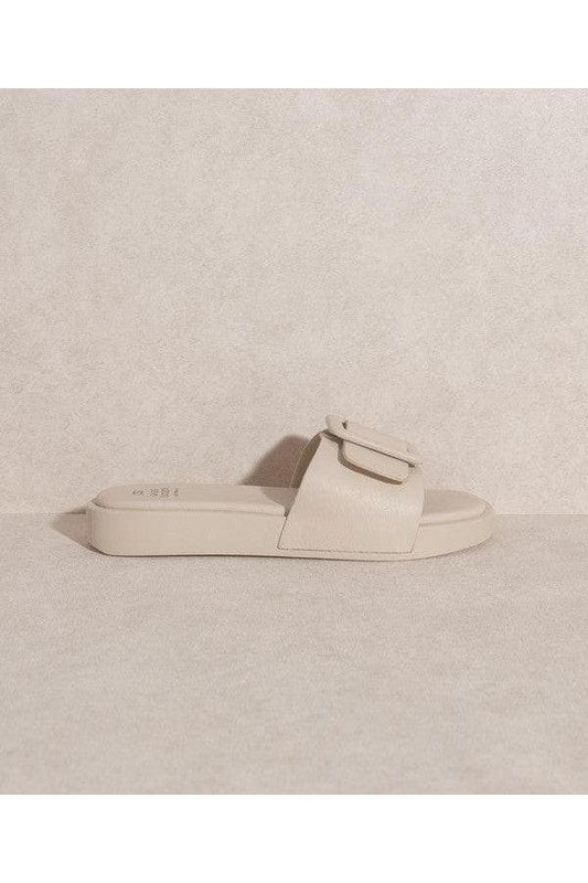 OASIS SOCIETY Daisy - Single Buckle Slide - SwagglyLife Home & Fashion