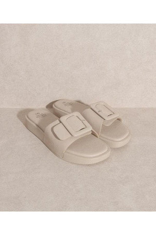 OASIS SOCIETY Daisy - Single Buckle Slide - SwagglyLife Home & Fashion
