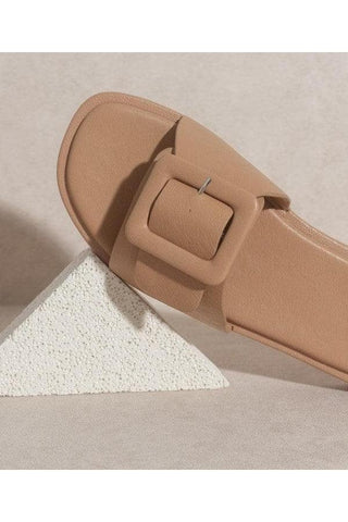 OASIS SOCIETY Daisy - Single Buckle Slide - SwagglyLife Home & Fashion