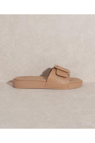 OASIS SOCIETY Daisy - Single Buckle Slide - SwagglyLife Home & Fashion