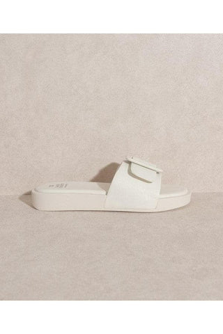 OASIS SOCIETY Daisy - Single Buckle Slide - SwagglyLife Home & Fashion