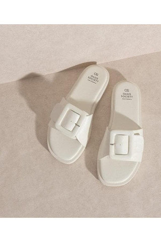 OASIS SOCIETY Daisy - Single Buckle Slide - SwagglyLife Home & Fashion