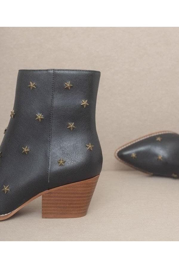 OASIS SOCIETY Ivanna - Star Studded Western Boots - SwagglyLife Home & Fashion