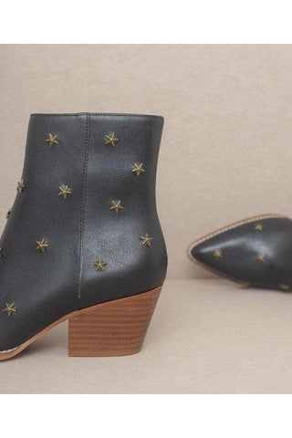 OASIS SOCIETY Ivanna - Star Studded Western Boots - SwagglyLife Home & Fashion